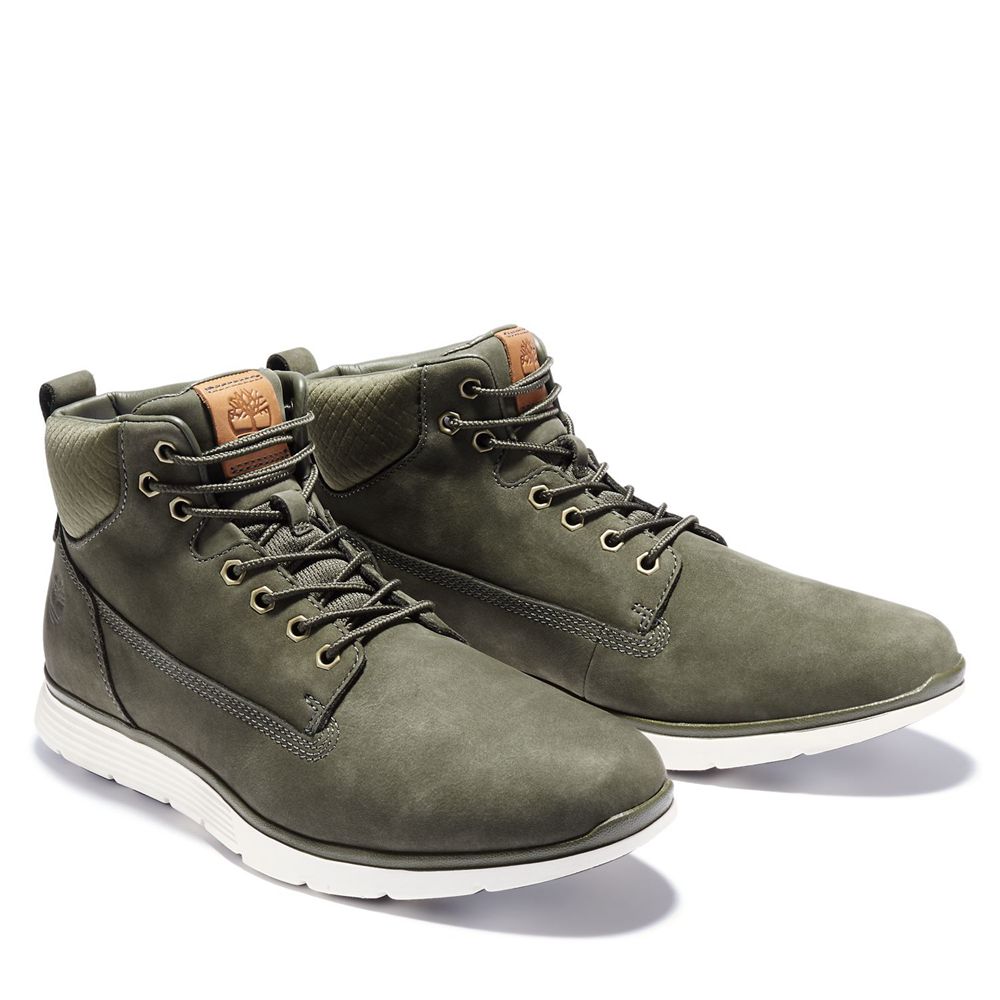 Zapatillas Timberland Hombre Killington Cuero Chukka Boots Verde Oliva - Chile PLU-015726